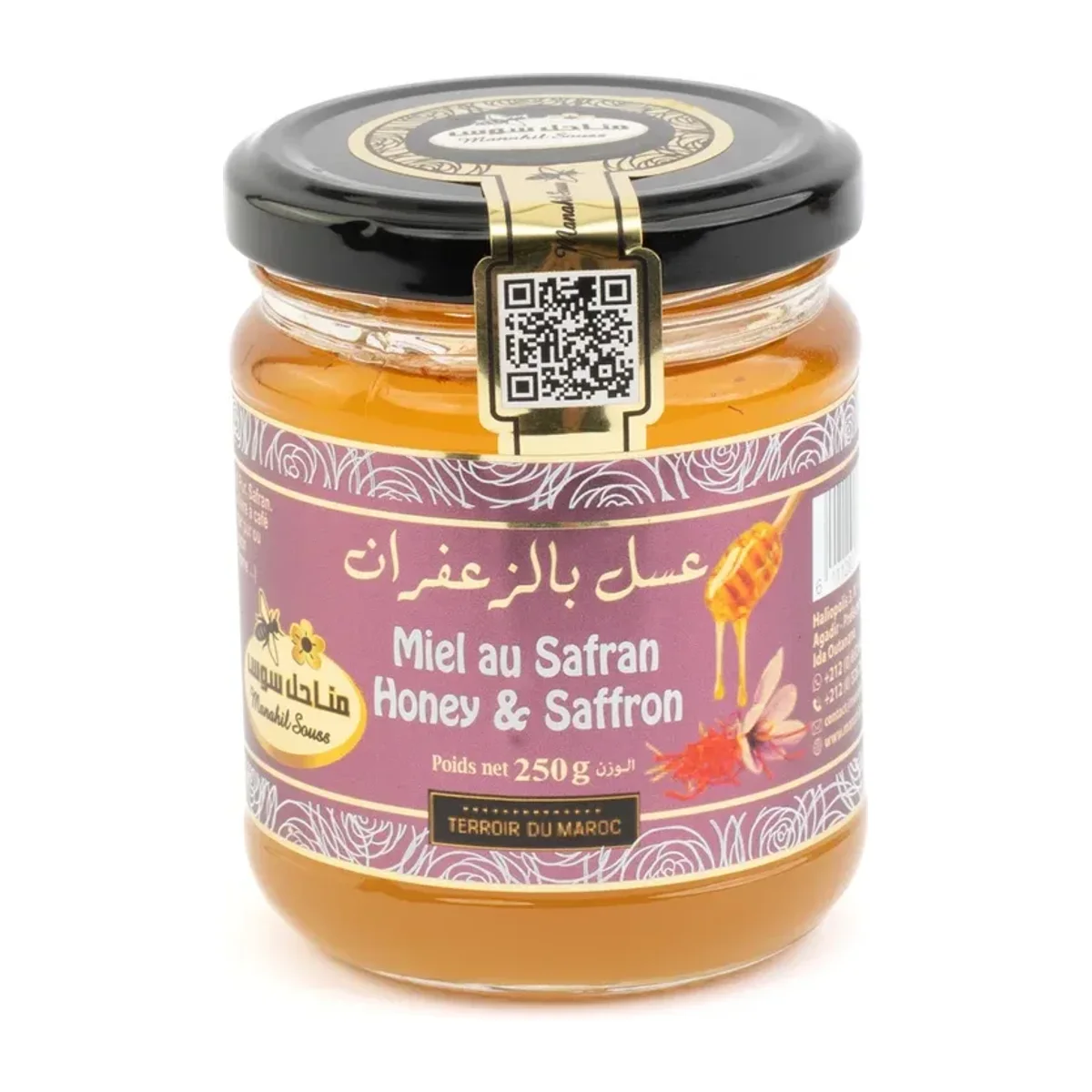 Saffron honey